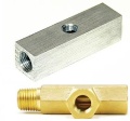 Druckluft T-Stück VIAIR 2xIG 1/4"+1xIG1/8"