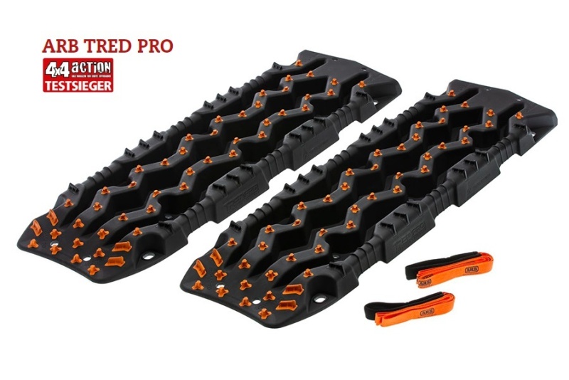 Anfahrhilfe TRED Boards Pro (Paar) ARB schwarz/orange