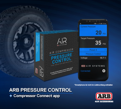 ARB Pressure Control, Bluetooth Kontrollsystem für ARB Kompressoren