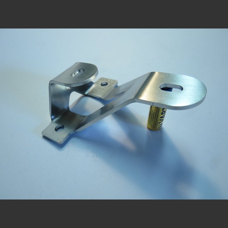 Dachträgerfuss (Paar) Edelstahl 55 mm hoch