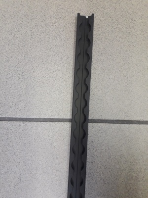 Zurrschiene / Airlineschiene 1250 mm vierkant schmal,...