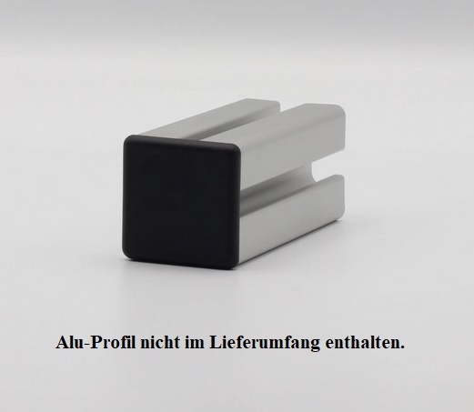 Endkappe für Aluprofil 40x40