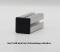 Endkappe für Aluprofil 40x40