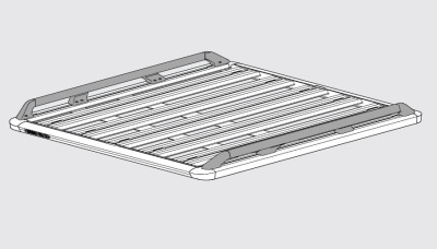 Rhino Rack Reling seitlich für NG Pioneer Plattform...