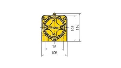 Seilwinde T-Max ATW PRO 2500  1,1 to 12V