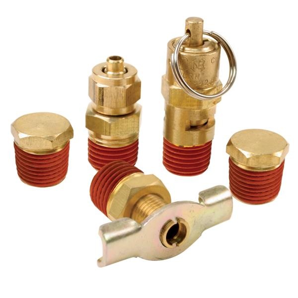 Viair Anschluss-Set für Luftkessel 1/4" 5-teilig - 200 PSI