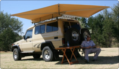 Eezi-Awn Markise BAT 270° AWNING rechts grau