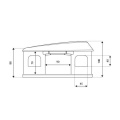 Autodachzelt AUTOHOME Grand Tour 360° large X-Long