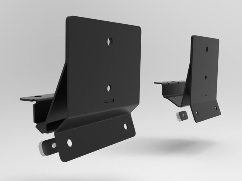 Markisenmontagesatz für VW T6 mit Hubdach für 2500 mm Markisen