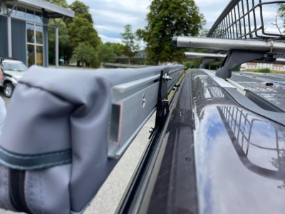 Markisenmontagesatz für VW T6 mit Hubdach für 2500 mm Markisen