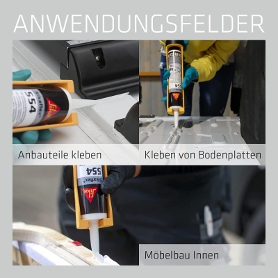 Sikaflex 554 Montageklebstoff weiß 300 ml