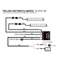 Lazer Lamps Kabelsatz Duo für TripleR + Linear, 2L-LP-PL-120