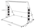 ARB Deluxe Awning Alcove Vorzelt, für 2500 mm ARB Touring Markisen