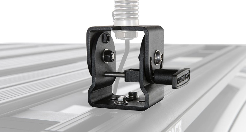 Rhino Rack Antennenhalter 180° klappbar, für Antennen und kleine LED Strahler