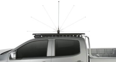 Rhino Rack Antennenhalter 180° klappbar, für Antennen und kleine LED Strahler