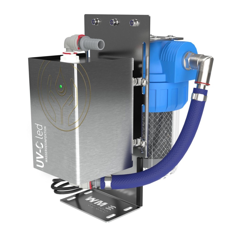 Komplettlösung Wasserhygiene mit UV-C LED und Filter