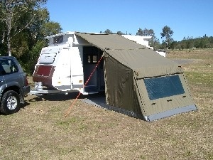 OzTent Caravanadapter mit Kederleiste RV-3+4