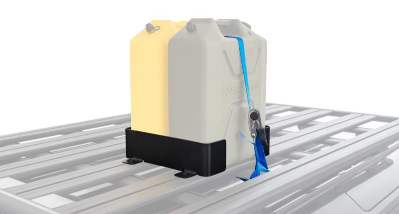 Rhino Rack Doppelkanister-Halter für Pioneer, mit Zwifloc und Zurrgurt