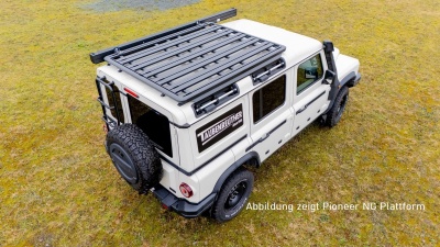 Rhino Rack Pioneer 6 Plattform für Ineos Grenadier - 1800 x 1430 mm - inkl. Backbone