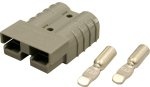 Hochlast - Steckverbindung Anderson 50A grau 4-8 mm²