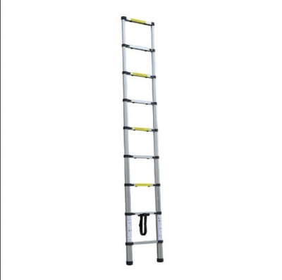 Teleskop Ausziehleiter Aluminium 2,60 m silber