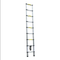 Teleskop Ausziehleiter Aluminium 2,60 m silber