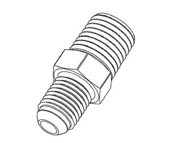 ARB Adapter JIC-04(M) auf 1/4" NPT (M) Gewinde