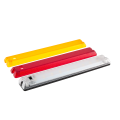 Kunststoff-Glas für LED Lampe 200 mm / 9 LED klar
