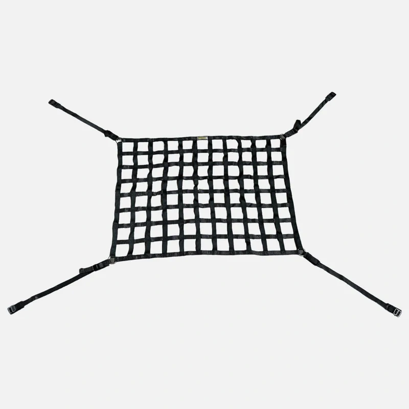 Gepäcknetz Cargo Net, 113 x 82 cm, mit Metallösen und Zurrgurten