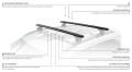 Rhino Rack Sportz Querträger, schwarz 1500 mm