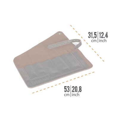 Petromax Bestecktasche Leder