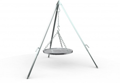 SET: PETROMAX Dreibein mit Hänge-Rost