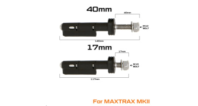 Maxtrax Mounting Pin Set (4 Stück) - für MK II - 17 mm
