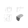 Bush Company Montageset - Light Bar Bracket - 4RTASLB