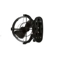 Sirocco II Ventilator, schwarz, 12 / 24V