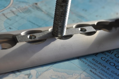 Sandblechhalter für Zurrschiene (Stück)