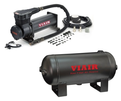 Kompressor Viair 485 C 12 Volt Stealth Black - Kessel-Kit...