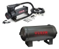 Kompressor Viair 485 C 12 Volt Stealth Black - Kessel-Kit 5,7 Liter