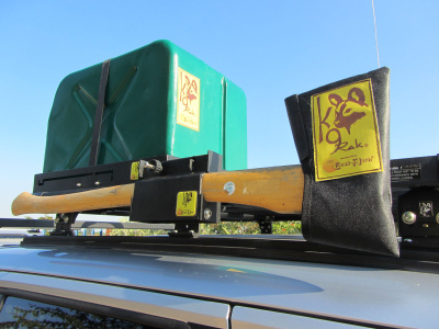 Axthalterung für Eezi-Awn K9 Dachträger