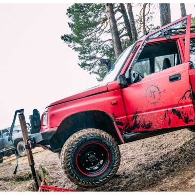 Kangaroo Hydraulik Jack Wagenheber mit Zubehör