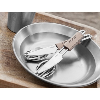 Edelstahl Teller CAMPFIRE PLATE Primus