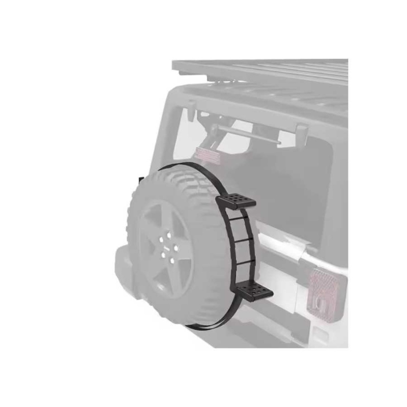 Reserveradtritt 4x4 2-stufig mit Gurt