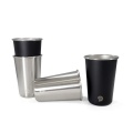 Becher-Set Edelstahl "Livingstone" 4 Stk