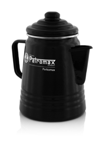 Kaffee- / Tee- Kanne Petromax Perkomax schwarz