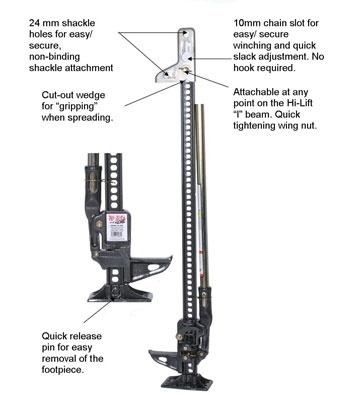 Wagenheber Hi-Lift XT 605 Xtreme 150 cm