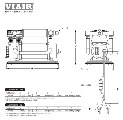 Kompressor VIAIR 440 P 12V
