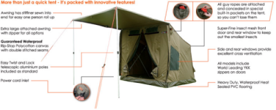 30-Sekunden-Zeltt OzTent RV5
