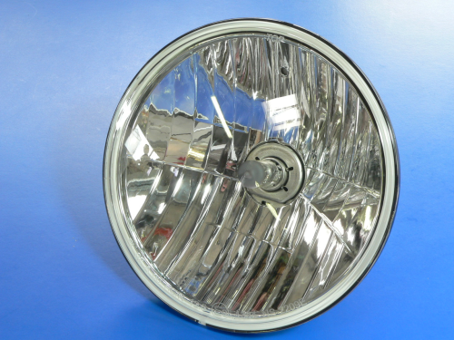 Scheinwerfereinsatz Klarglas 7" rund, H4 (Paar)