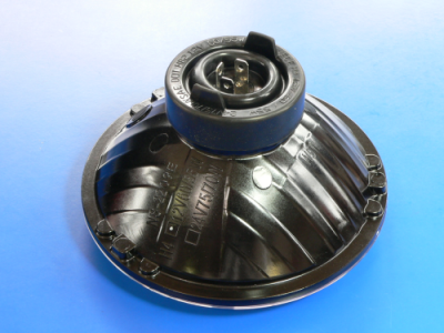Scheinwerfereinsatz Klarglas 7" rund, H4 (Paar)