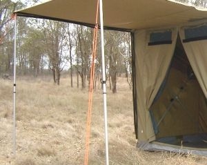OzTent Aufstellstange teleskopierbar, Alu 190 cm